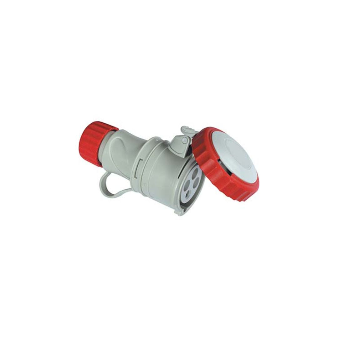 Fanton 71144 - Presa mobile industriale rossa 3P+T 16A IP67