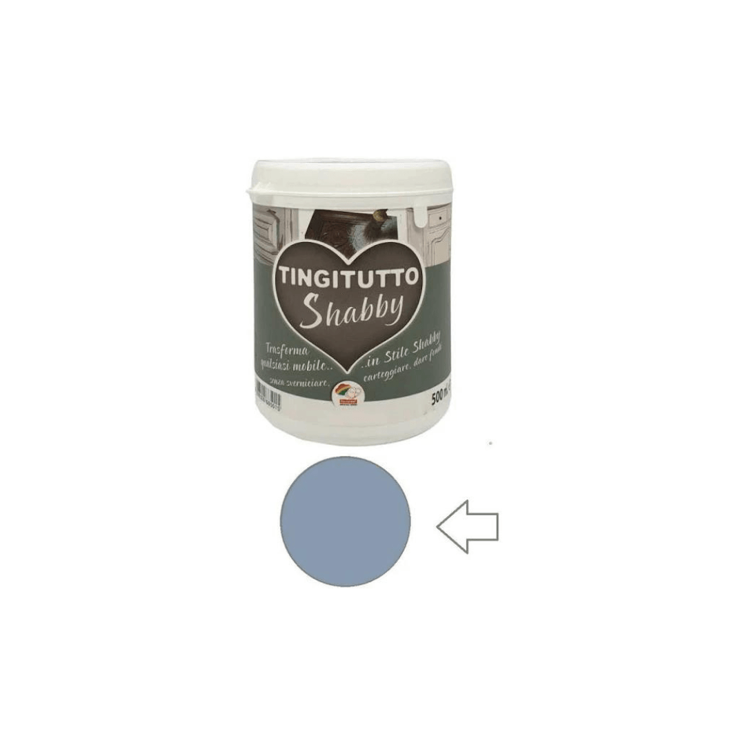 Liquiplast - Tingitutto Shabby - Colore Avio - n.24 ML500 Liquiplast