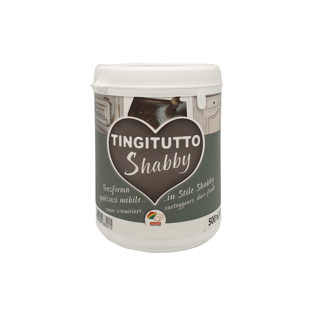 Liquiplast - Tingitutto Shabby - Nero effetto lavagna- n.15- ML500 Liquiplast