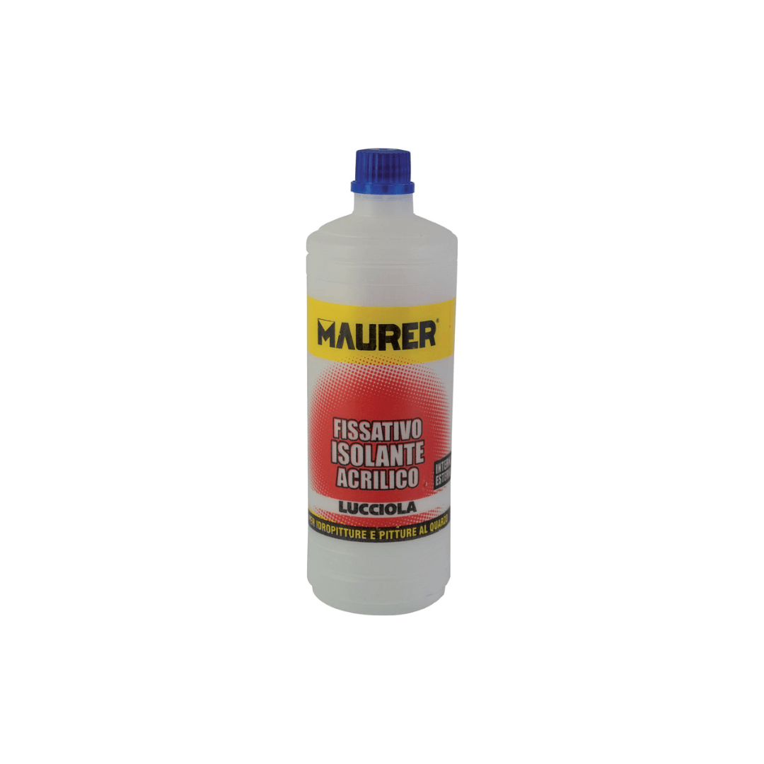 Maurer - Isolante fissativo acrilico ad acqua diiluiz. 1:6 lt.5 - Pisan Ferramenta