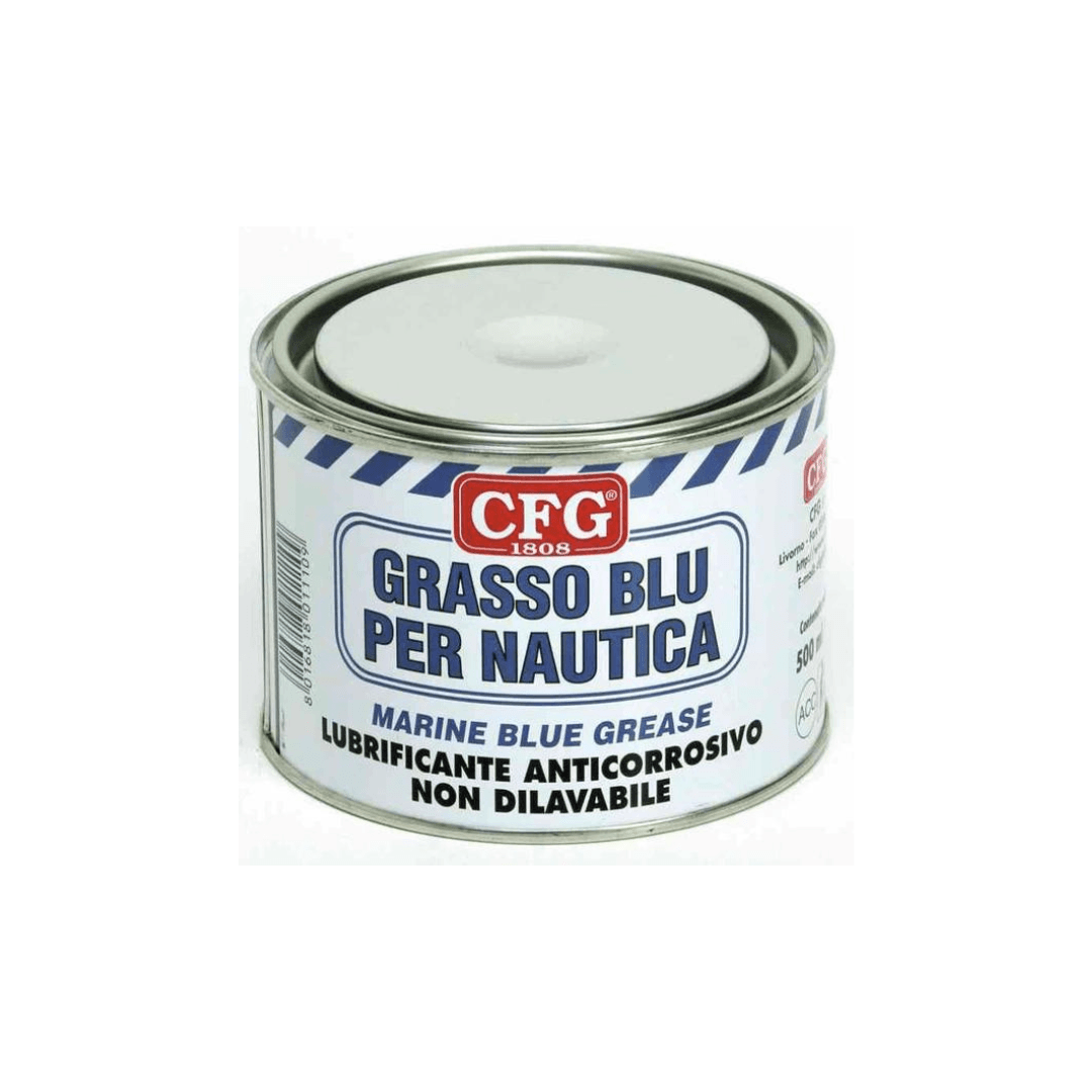 CFG-Grasso blu per nautica barattolo -500ML - - Pisan Ferramenta