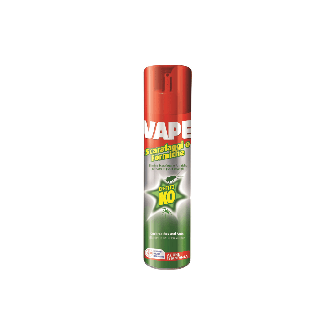 Vape - Insetticida VAPE KO2 scarafaggi e formiche ml.400 Vape