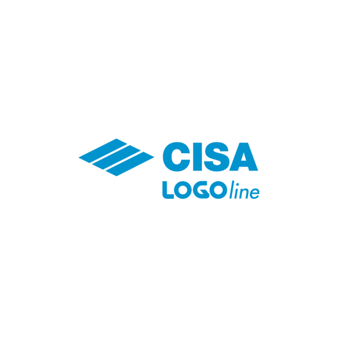 Cisa -  Lucchetto rettangolare 21610 Logo mm.50 Cisa logo line