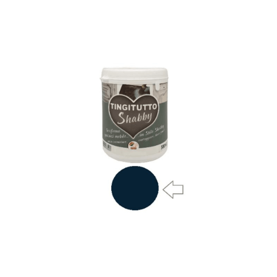 Liquiplast - Tingitutto Shabby - Colore Blu navy - n.26 ML500 Liquiplast