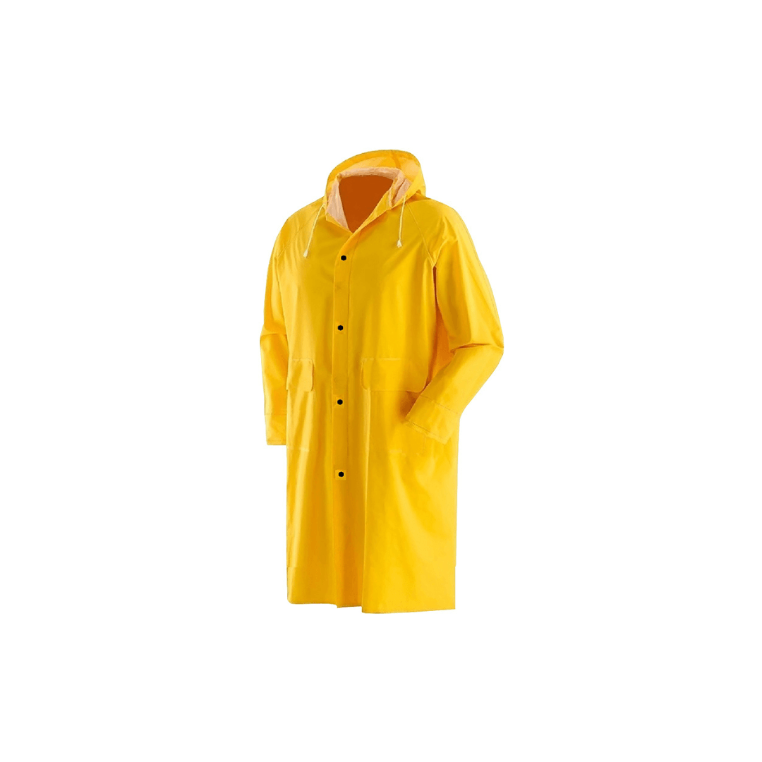 Maurer - Cappotto impermeabile con cappuccio tg.XXL colore giallo - Pisan Ferramenta