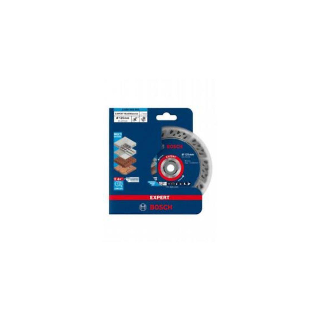 Bosch - Disco diamantato EXPERT MultiMaterial 125 x 22,23 x 2,2 x 12 mm - Pisan Ferramenta