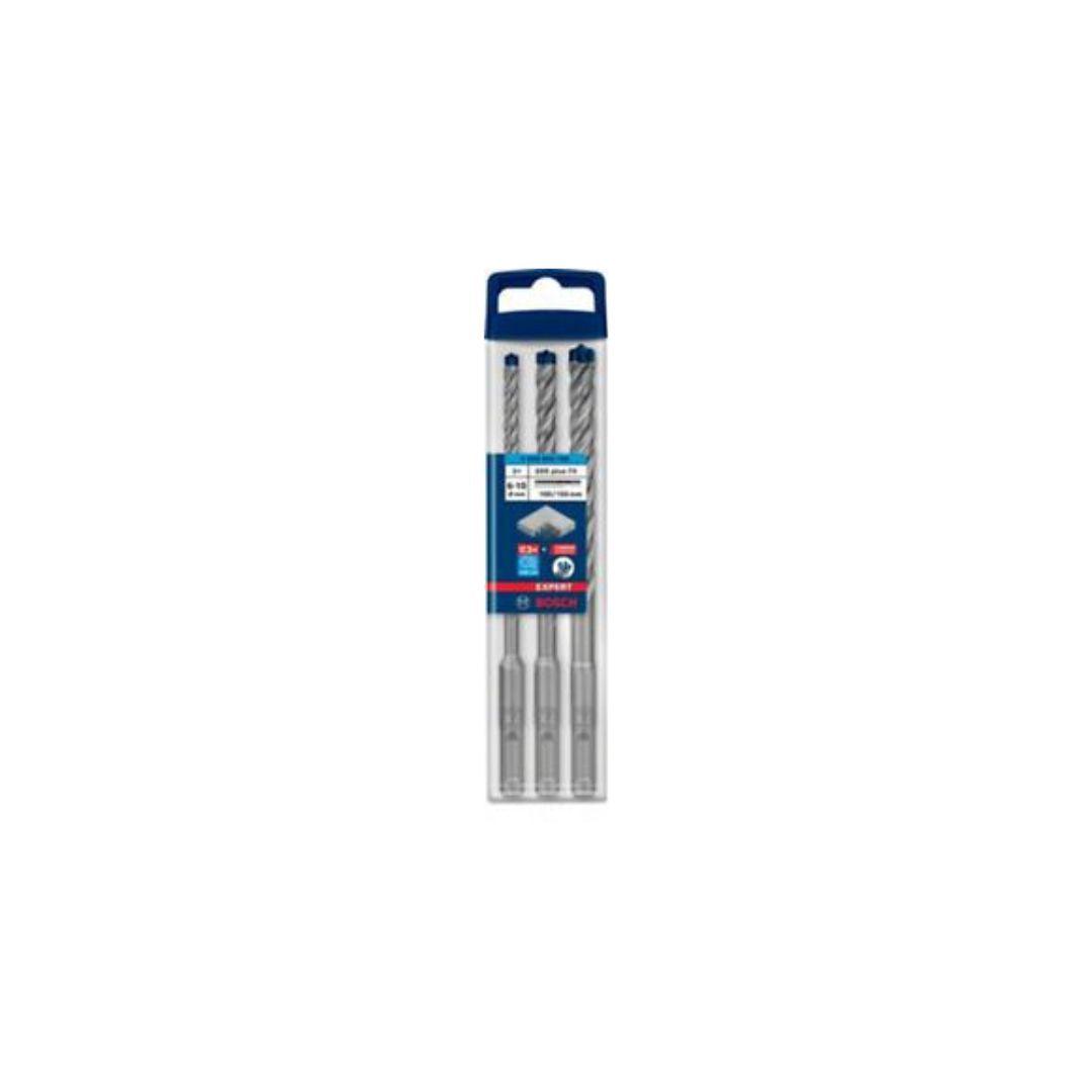 Bosch - Set di punte per martelli EXPERT SDS plus-7X 5/6/6/8/10 mm, 5 pezzi - Pisan Ferramenta