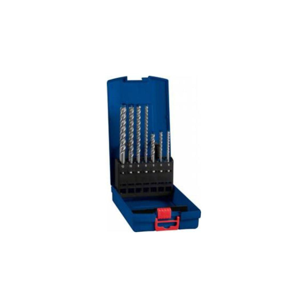 Bosch - Set di punte per martelli EXPERT SDS plus-7X 5/6/6/8/8/10/12 mm, 7 pezzi - Pisan Ferramenta