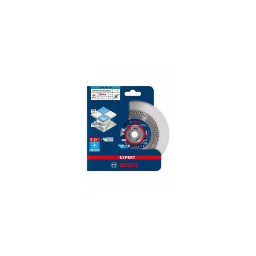 Bosch - Disco diamantato X-LOCK EXPERT HardCeramic 85 x 22,23 x 1,6 x 7 mm - Pisan Ferramenta