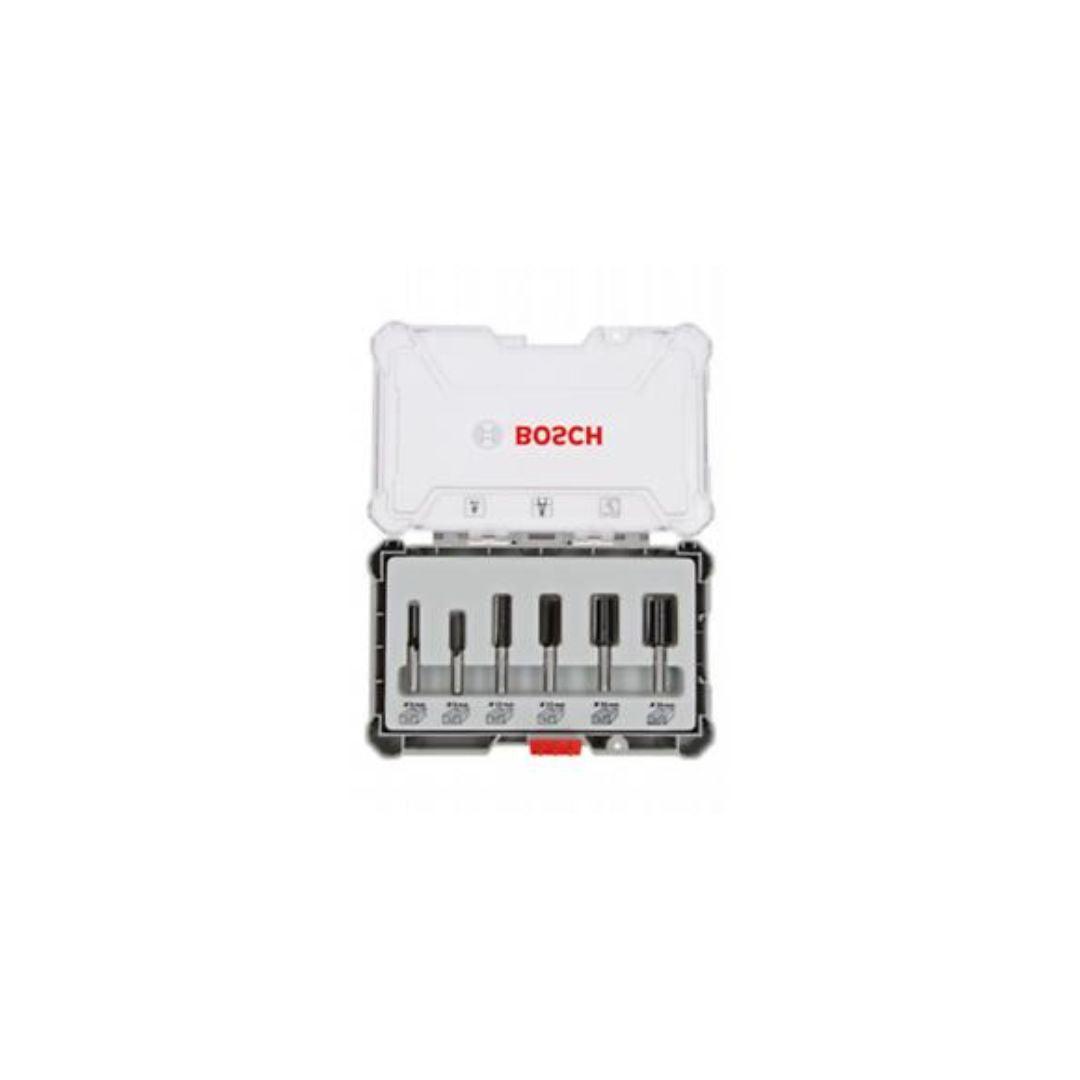 Bosch - Set frese da 6 pz. bit dritti codolo da 6 mm - Pisan Ferramenta