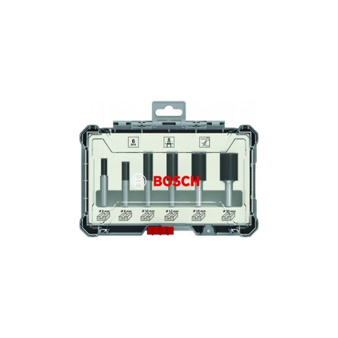 Bosch - Set frese da 6 pz. bit dritti codolo da 6 mm - Pisan Ferramenta