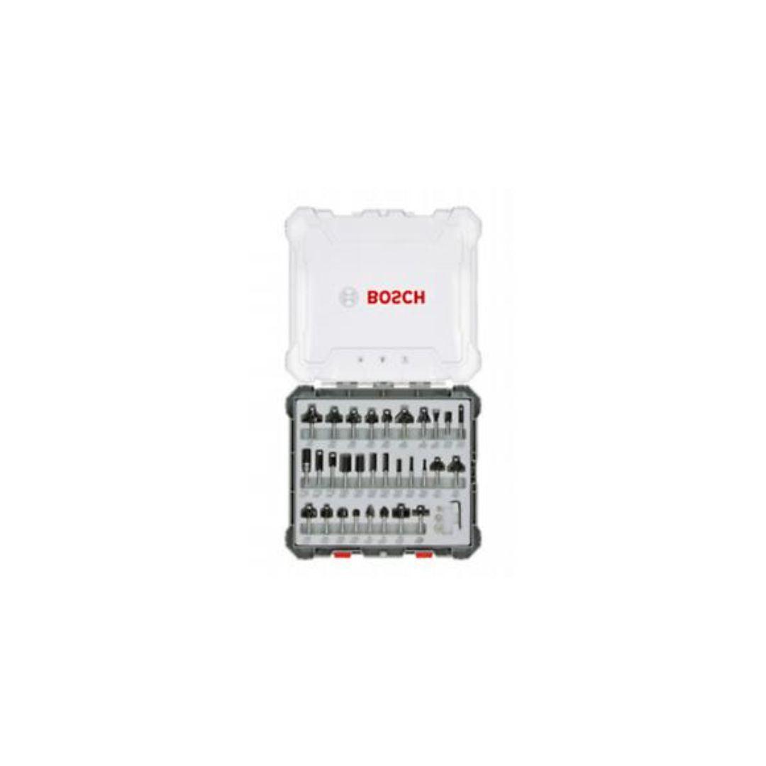 Bosch - Set frese da 30 pz. miste codolo da 6 mm - Pisan Ferramenta