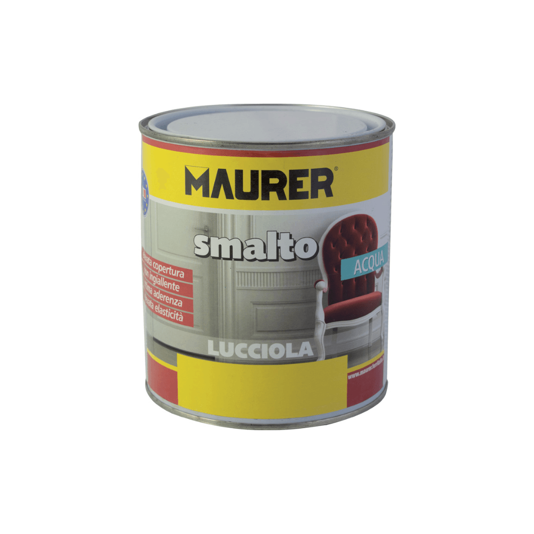 Maurer - Smalto universale all'acqua ml.750 colore Avorio - Pisan Ferramenta