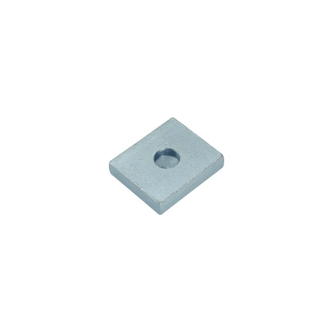 Combi - Piastra perno inferiore a saldare 349 mm.60x70 ø mm.24 - Pisan Ferramenta