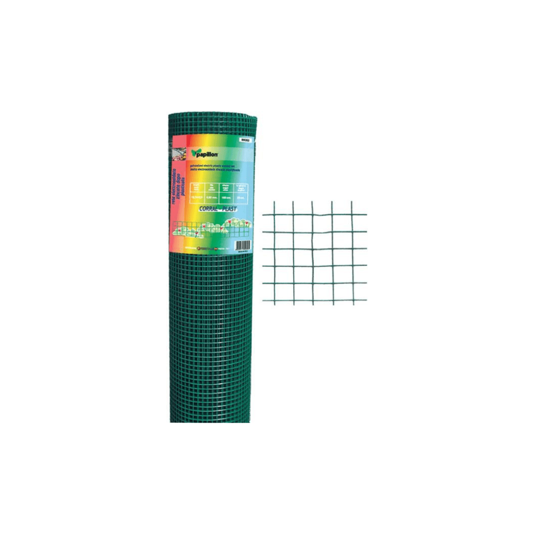 Papillon - Rete elettrosaldata plasticata CORRAL PLAST. H. mt.0,50xmt.25 Papillon