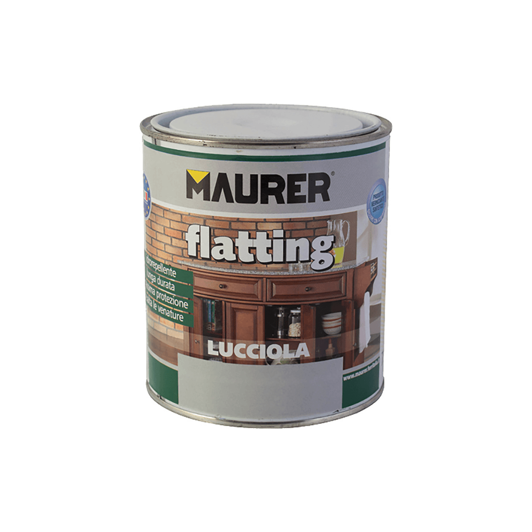Maurer - Vernice flatting sintetica ml.750 colore Trasparente Maurer